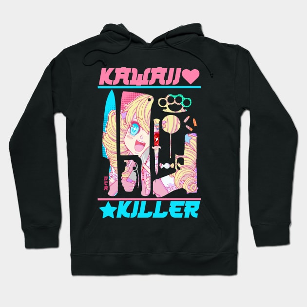 Kawaii Killer Loli Hoodie by DukeCoffeeArt